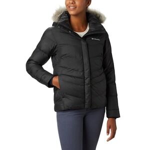 Columbia Peak to Park Puffer Insulated Coat Size Large Black